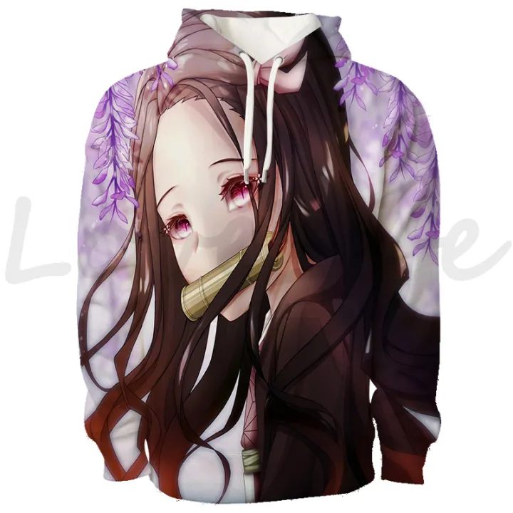 2021%203D%20Printing%20Hoodies%20Anime%20Demon%20Slayer%20Men's%20Sweatshirt%20Cosplay%20Kimetsu%20no%20Yaiba%20Nezuko%20Jacket%20For%20Teenager%20Women%20Clothes%20-%20Image%207