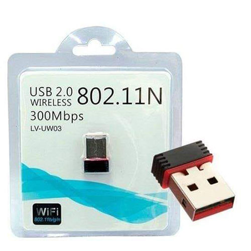 Wifi Adapter Wireless - 300Mbps 802.IIN Mini USB wifi adapter