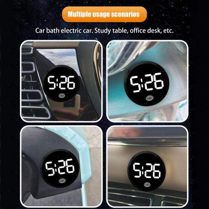 Car Dashboard Digital Clock Automotive Electronic Watch Led Digital ...
