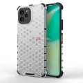 PlusCase for Huawei Nova Y61 Shockproof Case Honeycomb Clear Armor Hybrid Rugged Impact Protective Casing. 