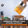 Large Chalk Paint Brush and Small Wax Brush for Chalk Paint. 