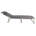Portable Camping Bed Breathable Folding Camping Cot Alloy for Road Trip. 