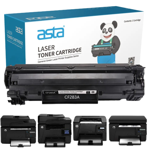 83A CF283A Black Replacement Toner Cartridge |for HP Laserjet Pro MFP M125nw M201dw M225dw M201n M125a M127fn M127fw Printers