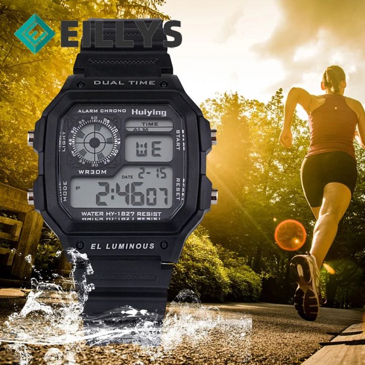 Sports%20watch%20Men's%20Digital%20Sports%20Waterproof%20Wrist%20Watch%20with%20Dual%20Time%20Chronograph%20Countdown%20Alarm%20Waterproof%20Wristwatch%20-%20Image%203