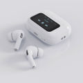 Airpods Pro 2 Full Touch Screen  Display Wireless Earbuds With ANC/ENC Double Dark Noise Reduction A9 Pro Touch Control Airpods with  Display Premium Quality Airpods Pro 2nd Generation. 