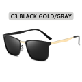 Luxury XWXX rand esign Class olarized Sunglasses en Women riing Square Frame Fashion Sun lasses ale gle afas e Sol. 
