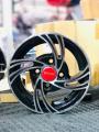 three wheel alloy wheel. 