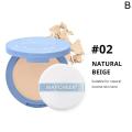 Makeup Pressed Powder Transparent Natural Face Finishing Oil-control 3 Powder Waterproof Professional Powder Color Matte Se Y0C1. 