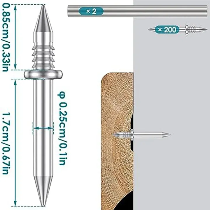 200%20Pcs%20Double-Head%20Skirting%20Thread%20Seamless%20Nail,%20No%20Trace%20Hardware%20Nails%20Skirting%20Thread%20Screws%20Set%20with%202%20Rods,%20with%20Nail%20-%20Image%204