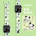 【Hengli jewelry story】Purple Electronic Watch Cartoon Fashion Children led Personalized Watch. 
