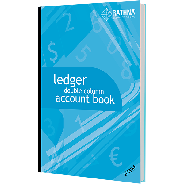 Rathna Ledger Double Column Accounts Book 200p