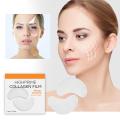 10 Pcs Collagen Soluble Film Eye Patches Hyaluronic Acid Repair Eye Remove Dark Circles Moisturizing Firming Mask Eye Skin Care. 