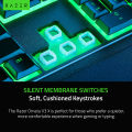 Razer Ornata V3X Chroma RGB Gaming Keyboard: Low-Profile Keys - Silent Membrane Switches - UV-Coated Keycaps - Spill Resistant. 