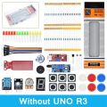 Starter Kit for Arduino Uno R3 Breadboard Basic simple learning kit, sound/water level/humidity/distance detection, LED control. 