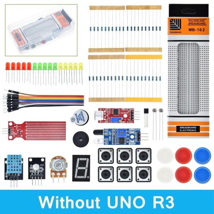 Starter%20Kit%20for%20Arduino%20Uno%20R3%20Breadboard%20Basic%20simple%20learning%20kit,%20sound/water%20level/humidity/distance%20detection,%20LED%20control%20-%20Image%202