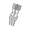 Stainless Steel High Pressure Washer Swivel 3/8 Pressure Hose Fittings 4500 PSI Car. 