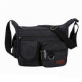 Men Canvas Bag Travel Hiking Cross Body Shoulder Bag Messenger Bag Crossbody Bag for Men. 