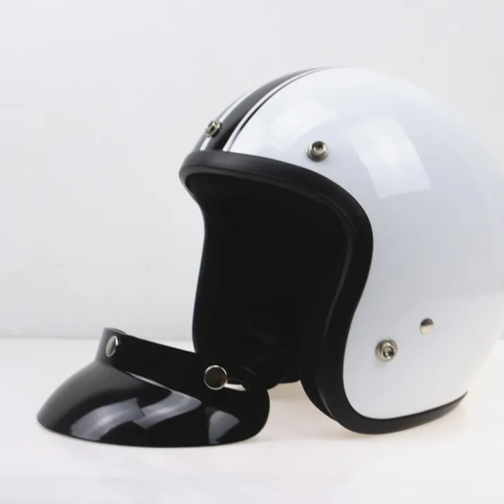 %E2%9C%BFReady%20stock%20Universal%20Black%203-Snap%20Motorcycle%20Helmet%20Peak%20Lens%20Open%20Face%20Sun%20Shade%20Visor%20Shield%20-%20Image%205