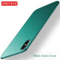 HOT For iPhoneX Case ZROTEVE Luxury Ultra Silm Frosted Hard PC Cover On iPhone X XR XS Max 10 iPhonexr iPhonexs iPhone10 Phone Cases. 