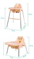 3 in 1 Multi-function Baby Feeding High Adjustable Chair BYX618. 