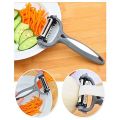 Vegetable Peeler 3 in 1 Roto Peeler Newest Arrivals Kitchen Tools Vegetable Julienne Peeler Cutter Potato Cucumber Carrot Slicer New. 