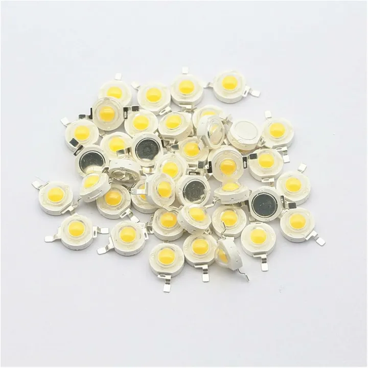 1/2/5/10/20/50Pcs%20High%20Power%20Led%20Chip%201W/3W%20%20White%206000K%20-%206500K%20(300mA%20-%20350mA%20/%20DC%203V%20-%203.4V%20/%201%20Watt)%20Super%20Bright%20Intensity%20SMD%20COB%20Light%20Emitter%20Components%20Diode%201W%203W%20Bulb%20Lamp%20DIY%20Lighting%20-%20Image%203