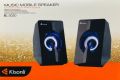 Kisonli L-2020 Mini Led Multimedia Speaker-USB [ID: 9018]. 