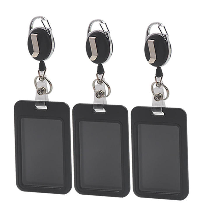 Rope Holder Waterproof Retractable Protective Document Card Holder Neck ...