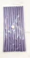 Rubber Hair Perm Flexi Rods Flat Rod Barber Hairdressing Hair Rollers Hair Curling Perming Flexi Rods for Natural hair 0.5 cm X 24 cm (10 units). 