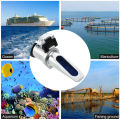 Salinity Refractometer Handheld Seawater Hydrometers Optical Salinity Tester Portable ATC Refractometer, Dual Scale: 0-100‰ & 1.000-1.070 Specific Gravity, Saltwater Tester for Aquarium, Seawater, Pool, Fish Tank. 