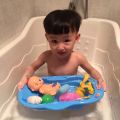 Baby Doll Bathtub and Accessories Set (6pcs) Pretend Play Bath Toys for Kids - 15cm Baby Dolls with Accessories and Rubber Duck. 