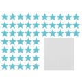 50 Pcs Star Fluorescent Glow in The Dark Luminous on Wall Stickers for Kids Wall Decor Living Room Decoration. 
