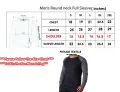 Pure White Long Sleeves Men's T Shirt New Style 155GSM Comfortable, Durable & Soft Material.. 