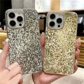 HODON Bling Glitter Diamond Lattice Rhinestones Sequins Phone Case For iPhone 15 12 13 14 Pro Max 15 Plus Cases Electroplated Sparkling Protection Back Cover. 