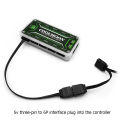 For Coolmoon Fan Controller 5V ARGB 3Pin to Small 4Pin/6Pin Adapter Cable Cord. 