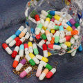 100Pcs/Bag DIY Love Letter Message Capsules Clear Plastic Capsules Gift For Anniversary Graduation Birthday Valentines. 