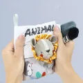 Soft Baby Books Activity Quiet Cloth Book Montessori Development Toys Infant Touch Feel Crinkle Baby Books for Babies 0-12 Month. 