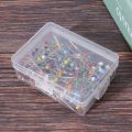 250 Pieces Sewing Pins Ball Glass Head Pins Straight Quilting Pins For Dressmaker Jewelry Decoration. 