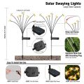 Garden Atmosphere Light Solar Ground Lamp Floor Mounted Small Bee Outdoor Decorative Light. 