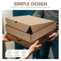 Cardboard Pizza Box 20 pcs (10 Inches X  10 Inches X  2 Inches) / Pizza Boxes for Restaurant / Cardboard Paper Pizza Trays Holder Pizza Containers. 