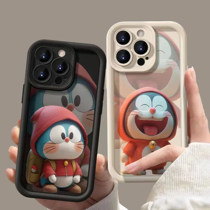Cellphone%20Case%20For%20Huawei%20Y9%20Prime%202019%20P30%20P40%20P50%20P20%20Pro%20Mate%2020%2030%2040%20Pro%20Casing%20Soft%20Silicone%20Angel%20Eyes%20Cartoon%20Cute%20Doraemon%20Pendant%20Full%20Protection%20TPU%20Camera%20Protective%20Square%20Shockproof%20Matte%20-%20Image%206