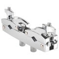 Drum Water Cymbal Rack Kit Part Universal Clamp Connector Cymbal Half Section Cymbal Rack Expansion Rack. 