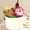 paper cups Paper Cups Cup Cream Ice Dessert Bowls Bowl Yogurt Disposable Cake Sundae Pudding Container Treat Lids Frozen Party LidParty Tableware. 