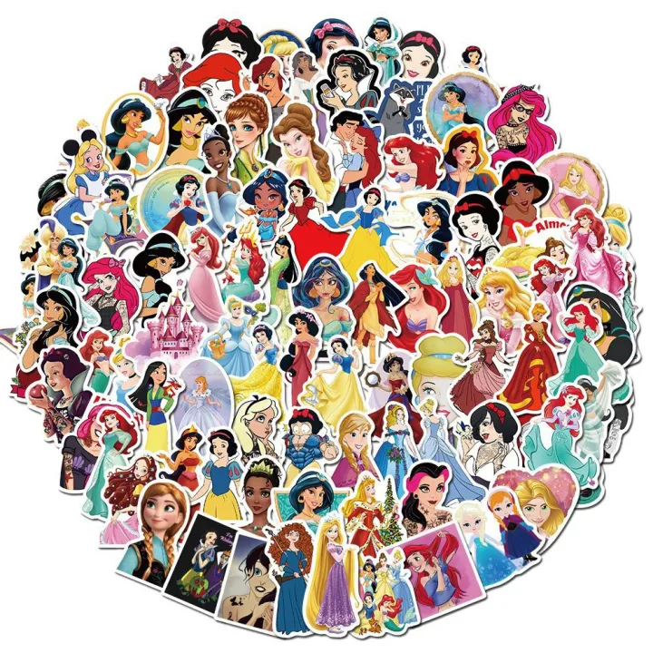 20/40pcs%20Princess%20Stickers%20Disney%20Princess%20Fairy%20Stickers%20for%20Laptop%20Scrapbook%20Journal%20Kids%20Girls%20Boys%20Stickers%20-%20Image%208