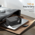 YT100 Mini Home Projector Projector Portable Mini Home Theater Wireless Cell Phone Multi-Function Projector Easy to Use. 