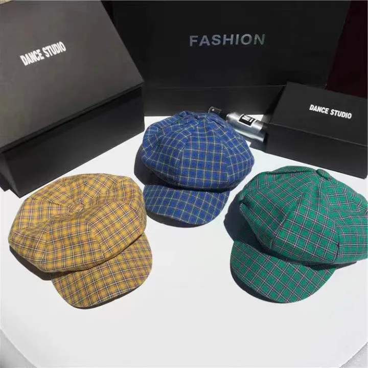 Spring%20and%20Summer%20Octagonal%20Cap%20Women's%20British%20Retro%20Korean%20Type%20Internet%20Celebrity%20Flat-Top%20Cap%20Fashion%20All-Matching%20Japanese%20Painter%20Newsboy%20Cap%20-%20Image%206