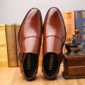 Leather Shoes Men's Summer Breathable British Men's Casual Shoes Business Formal Wear Shoes Korean Youth All-Matching Men's Shoes Wedding Shoes. 