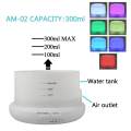 US Plug 300ML Portable Anion Ultrasonic Aromatherapy Aroma Humidifier Essential Oil Diffuser7 Colors. 