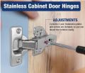 Cabinet  Pantry  Hydralic Hinges – Soft Close Hinges – Nickel Finish Hidden Door Hinge with Sturdy Iron Construction. 