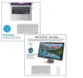 2.4G Wireless Keyboard  Portable Keyboard Mouse Combo Mini Keyboard and Mouse Set. 